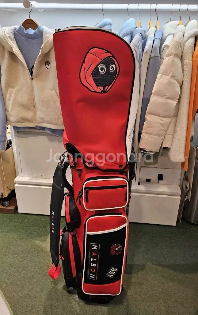 말본 (오징어 게임) 골프백 스탠드 경량 캐디백 (신상)--1