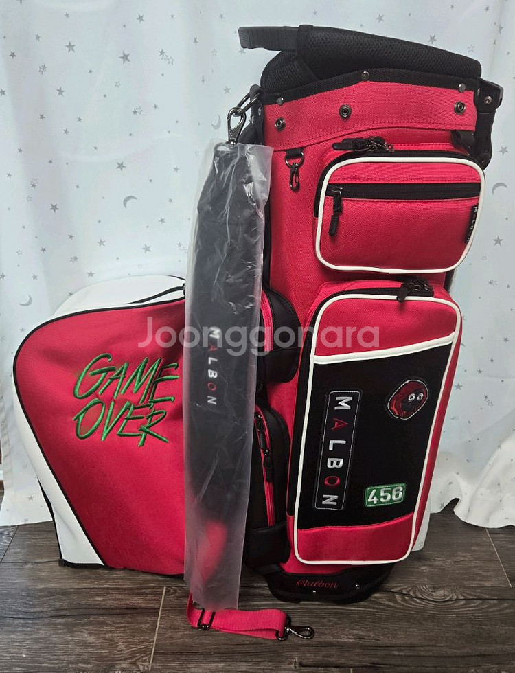 말본 (오징어 게임) 골프백 스탠드 경량 캐디백 (신상)--6
