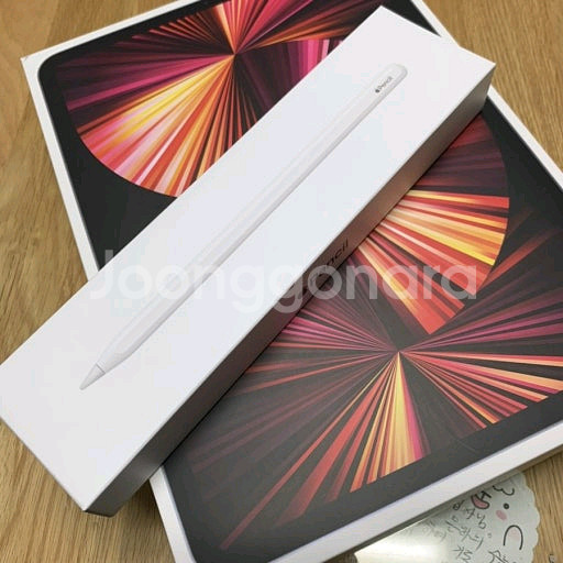 아이패드 프로11 m1(3세대) 128G wifi 미개봉 스그 + 애플펜슬 2세대 개봉양품--0