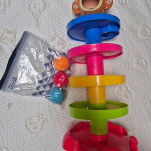 원숭이 공굴리기 볼 타워 아기 장난감