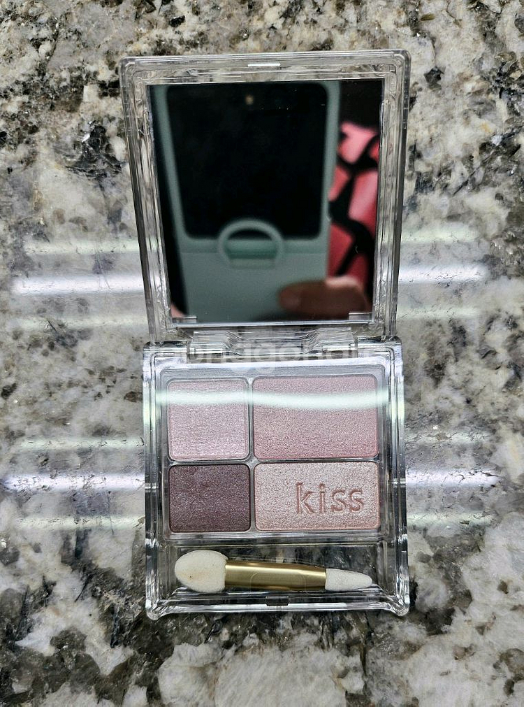 [새제품] 키스미 마스카라 + 미니 마스카라 & 아이래쉬 속눈썹 영양제 & 아이팔레트 & 눈썹정리 브러쉬 두 개--3