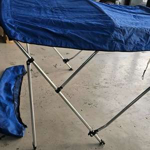 낚시보트용 비미니 이미지