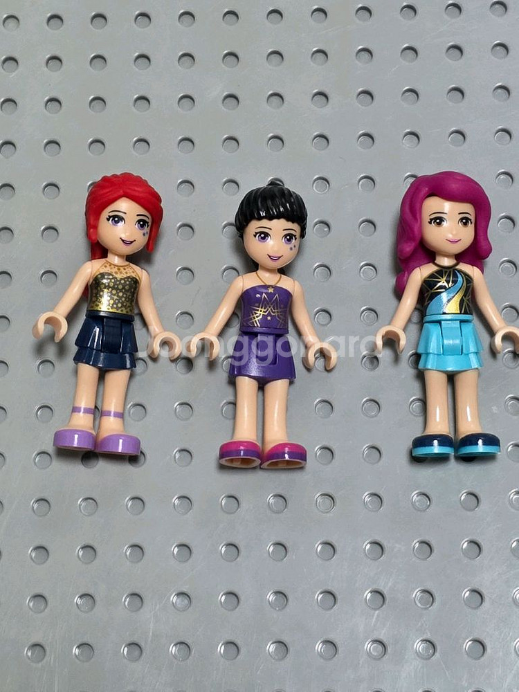 레고 프렌즈 미니피규어 3개 세트--0