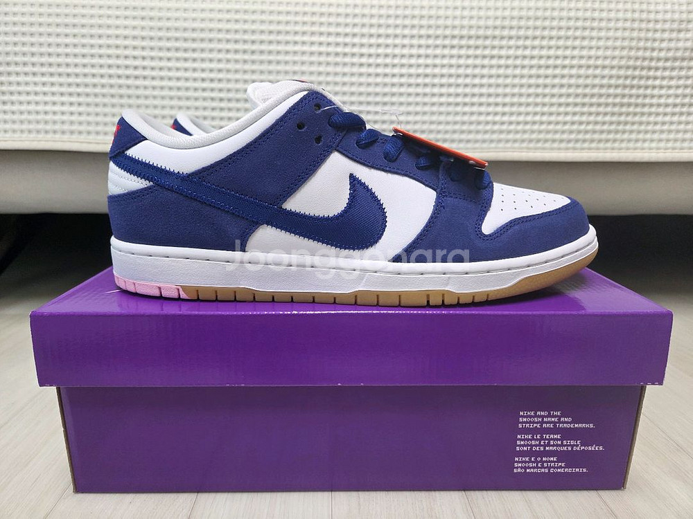 나이키 SB 덩크 로우 프로 프리미엄 딥 로얄 블루 [285, 새상품]--0