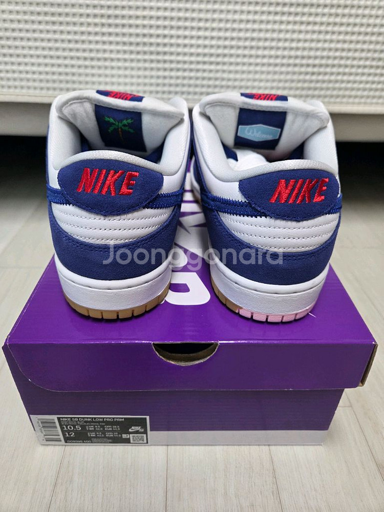 나이키 SB 덩크 로우 프로 프리미엄 딥 로얄 블루 [285, 새상품]--2