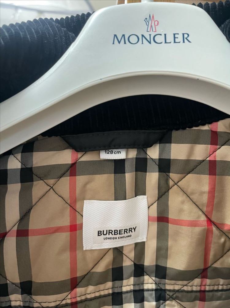 버버리 칠드런 퀼팅자켓 이미지