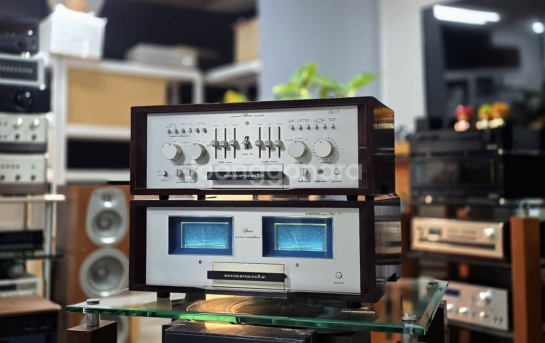 마란츠 SC-9 / SM-9 인티앰프 프리파워세트--3