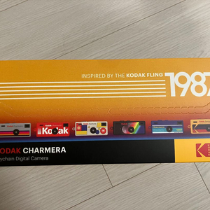 코닥 차메라 키링 카메라 미개봉 새상품