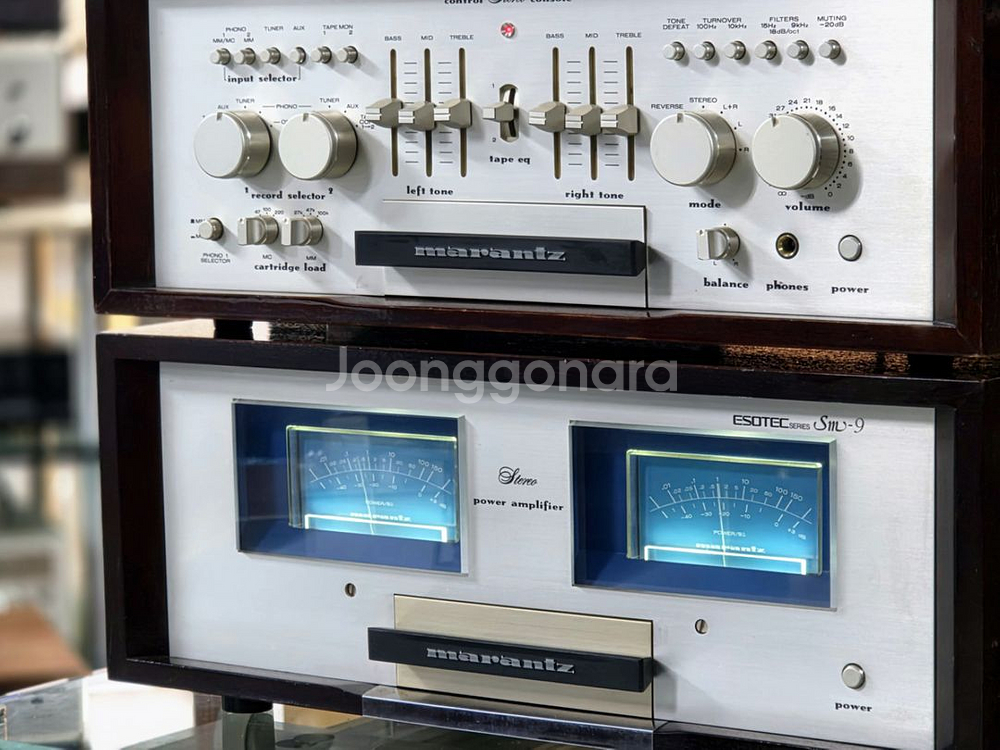 마란츠 SC-9 / SM-9 인티앰프 프리파워세트--8