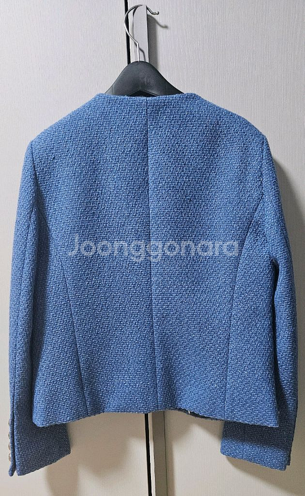 러브패리스 트위드 자켓 s 듀엘 오즈세컨 sjsj--1