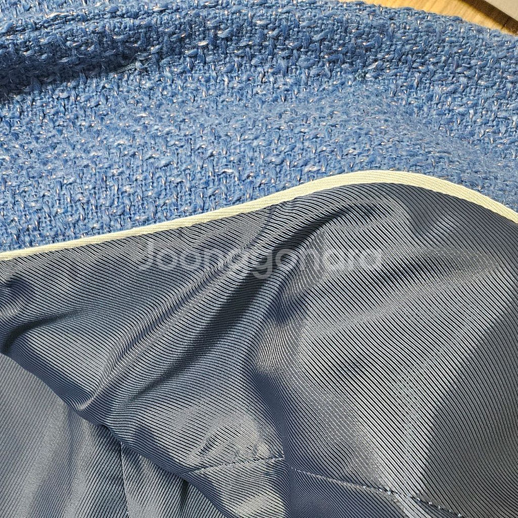 러브패리스 트위드 자켓 s 듀엘 오즈세컨 sjsj--4