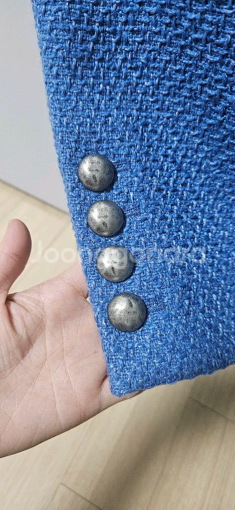 러브패리스 트위드 자켓 s 듀엘 오즈세컨 sjsj--3