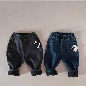 아동 기모 청바지(JL)2장