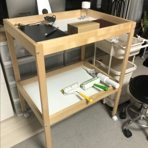 서울 이케아 대형 이동식 트롤리 선반 수납 정리