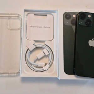 아이폰 13미니 128 그린 풀박