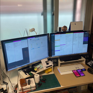 서울 컴퓨터 데스크탑+모니터 2개+키보드/스피커 풀세트 일괄