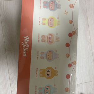 나랑놀자 라부부 키링 미개봉 풀박스 이미지