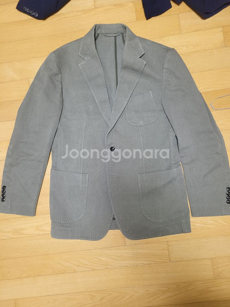 솔티 워시드 코튼 자켓 M사이즈(새상품)--0