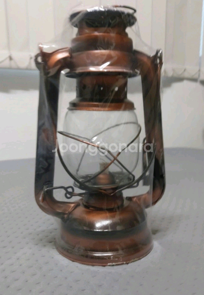 엔틱 오일 램프--0