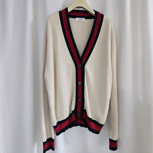 스튜디오톰보이 배색 가디건