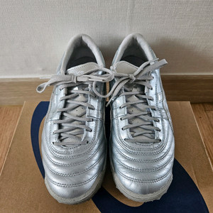 아식스 C3 FF TF 풋살화 실버 245mm