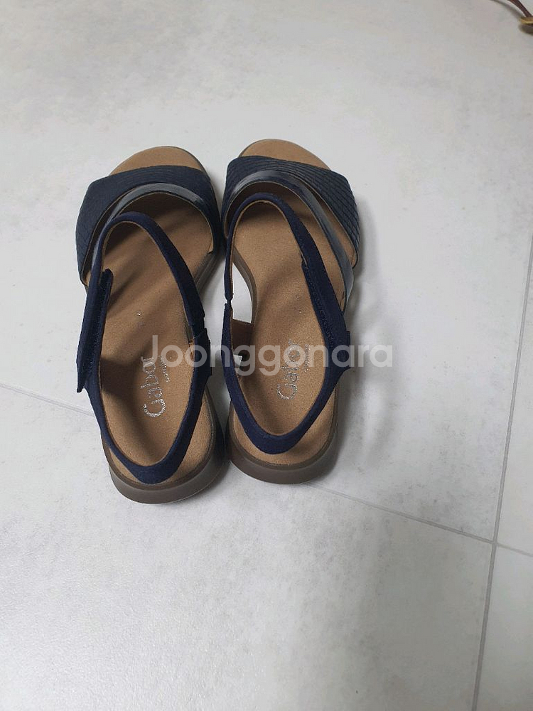 [새상품] 가버 여성 가죽 샌들 _250--7