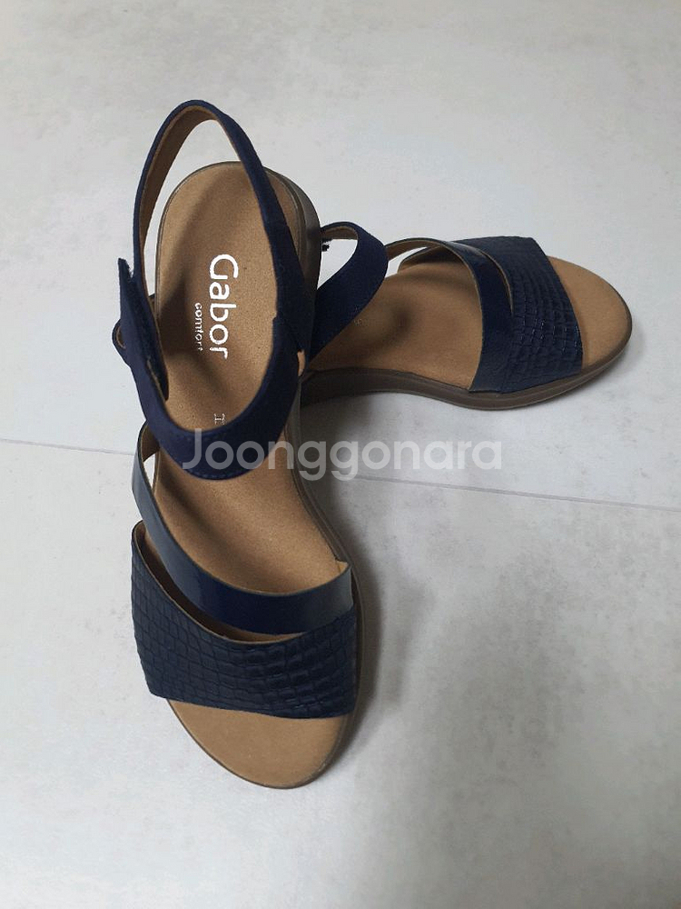 [새상품] 가버 여성 가죽 샌들 _250--3