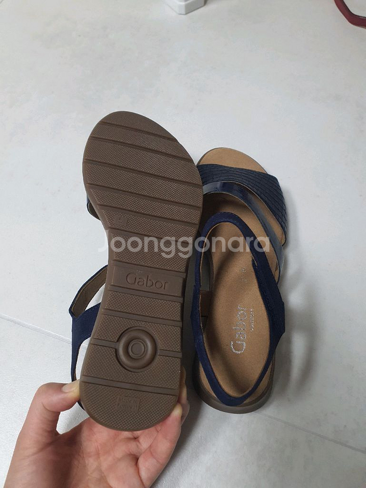 [새상품] 가버 여성 가죽 샌들 _250--8