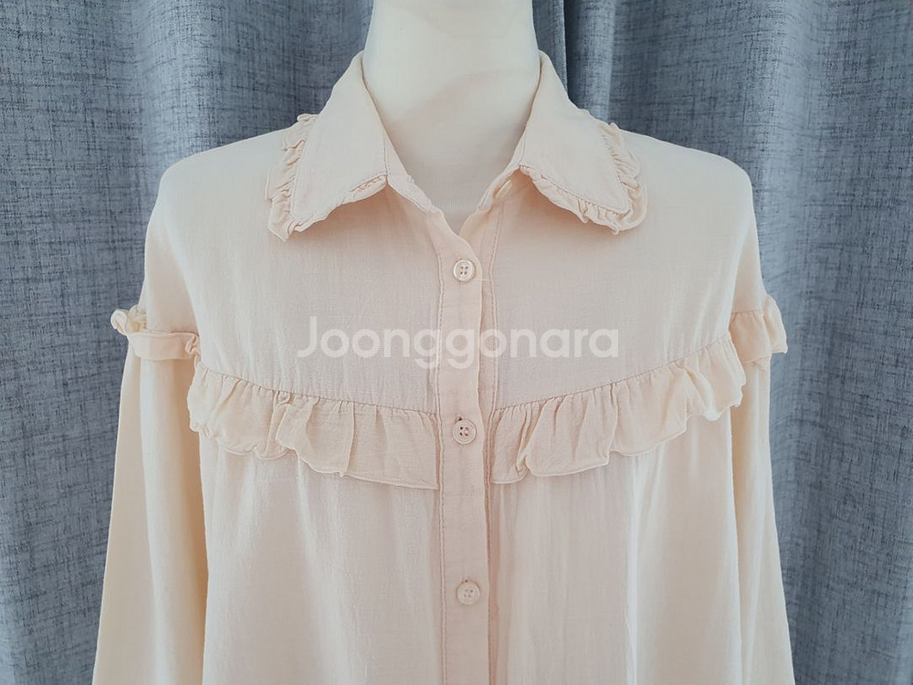 (상태좋음)에잇세컨즈 면 블라우스 55~77--3