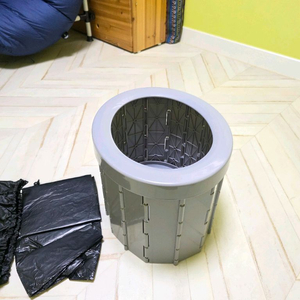 간편폴딩 캠핑용 휴대용 이동식 캠핑 변기