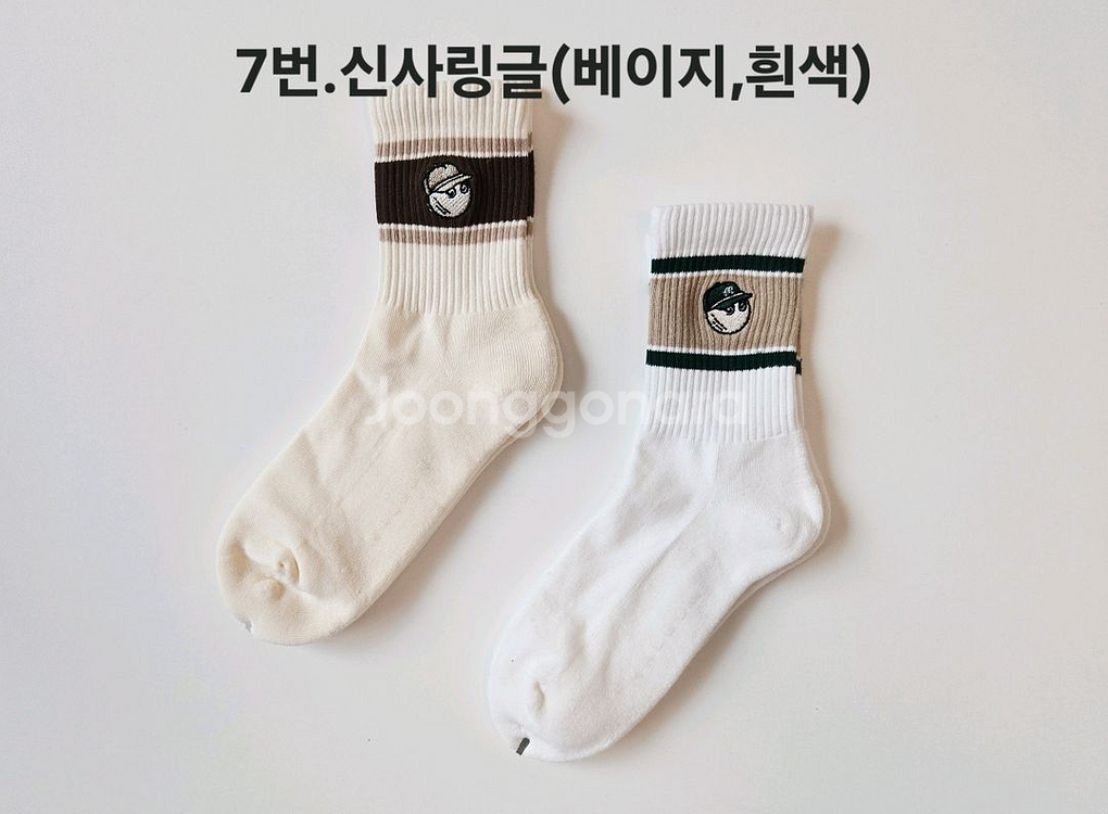 말본 apc 골프양말--4