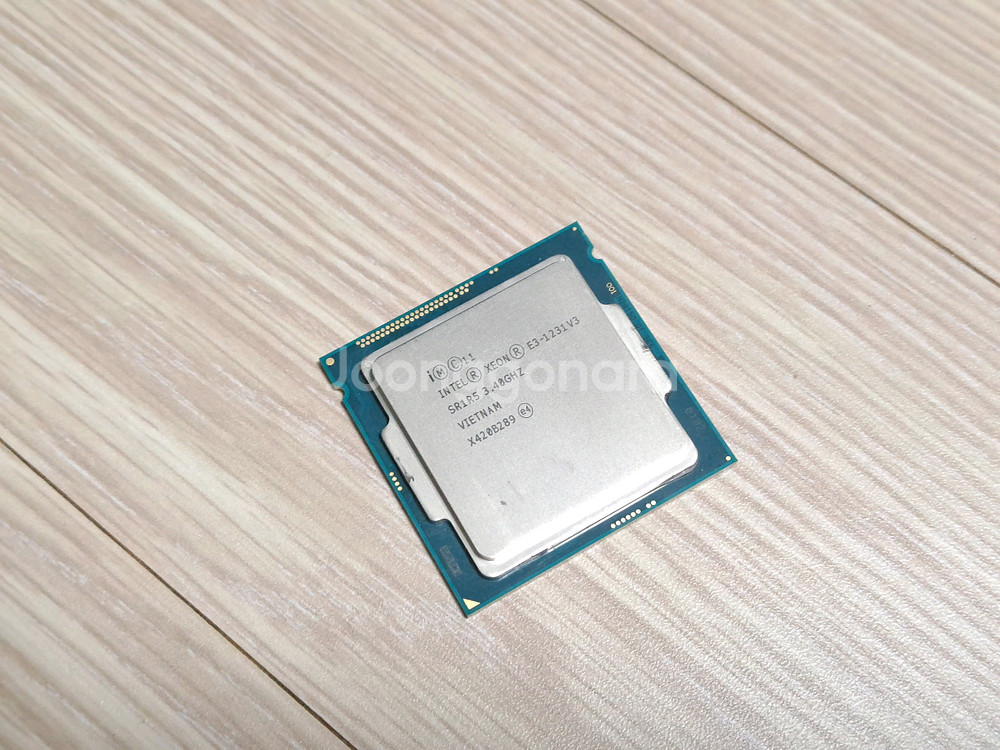 인텔 1150 하스웰 E3-1231V3 (=i7 4770 4790) CPU 1231 V3 단품 반택포 2.9만 급처--0