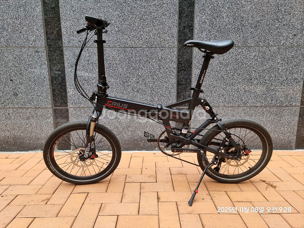 (대구) 크리우스 올트레인 접이식 미니벨로 자전거--0
