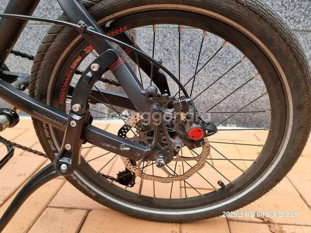 (대구) 크리우스 올트레인 접이식 미니벨로 자전거--5