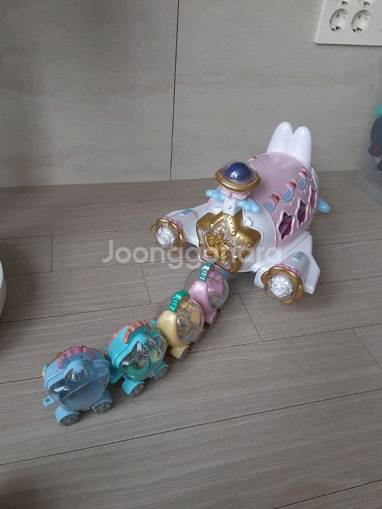 티니핑 우주 비행기 +티니핑 피규어 5종--1