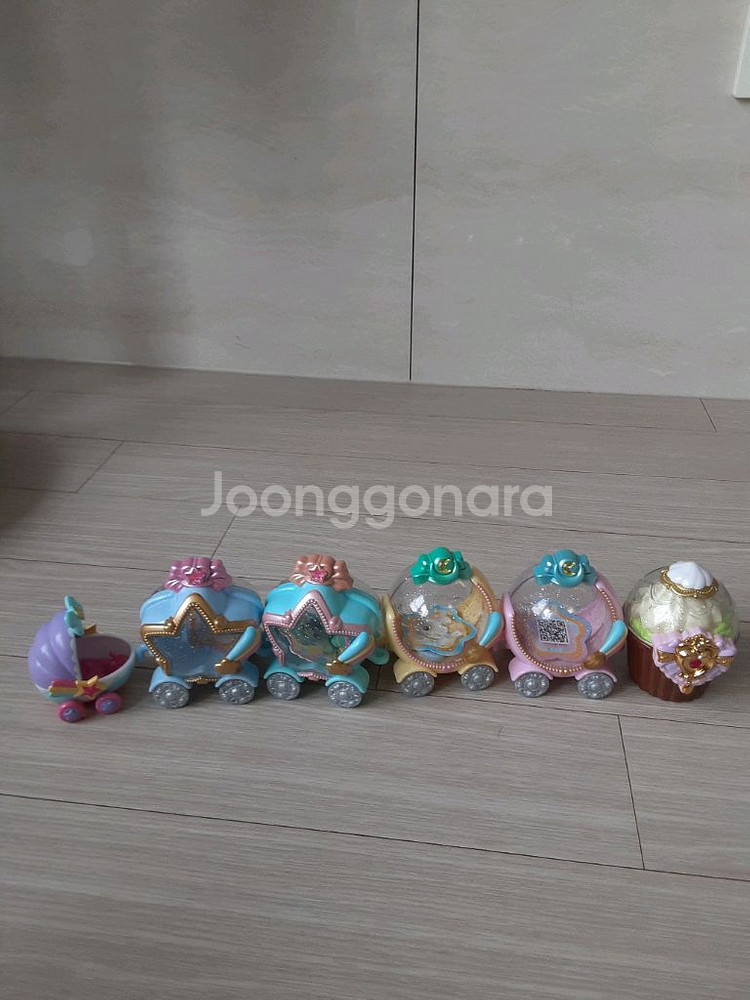 티니핑 우주 비행기 +티니핑 피규어 5종--2