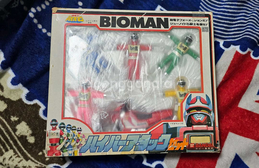 (최종가격)바이오맨 피규어--0
