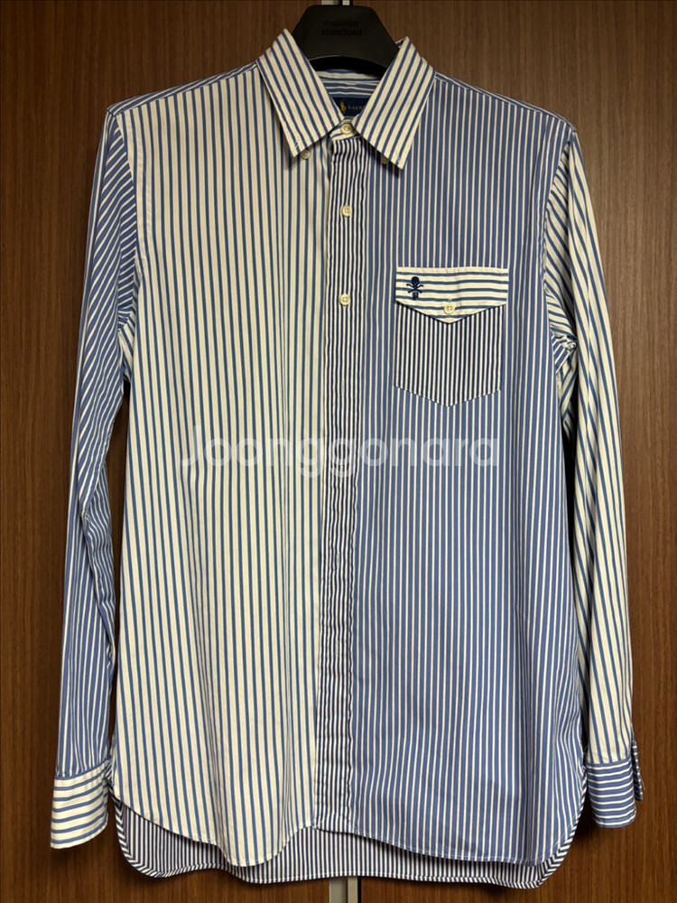 폴로 랄프로렌 멀티 콤보 스트라이프 포플린 셔츠 클래식핏 블루(M) 5만원에 판매합니다--0