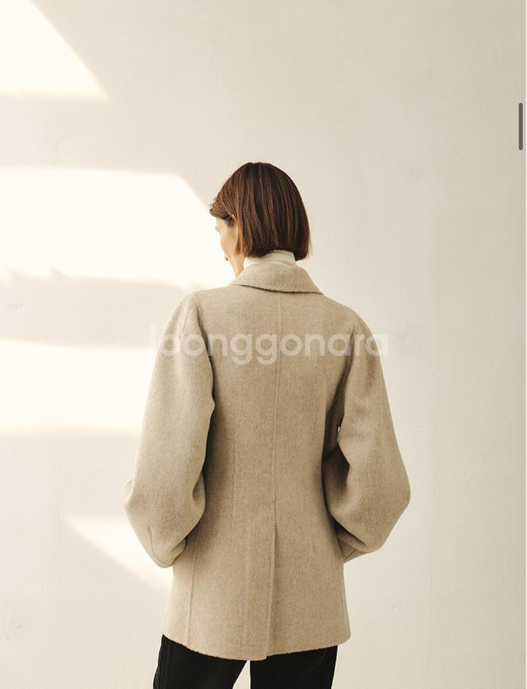 모한 프리미엄 울 코트 새상품 XS--13