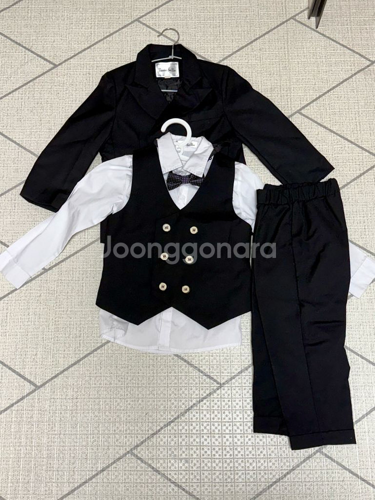 남아 정장 턱시도 풀세트 1회 착용--2