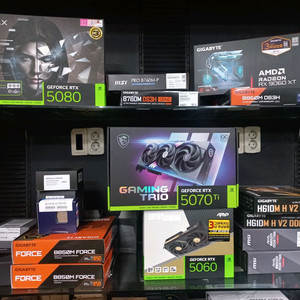 갤럭시 RTX5080 BLACK 미개봉신품