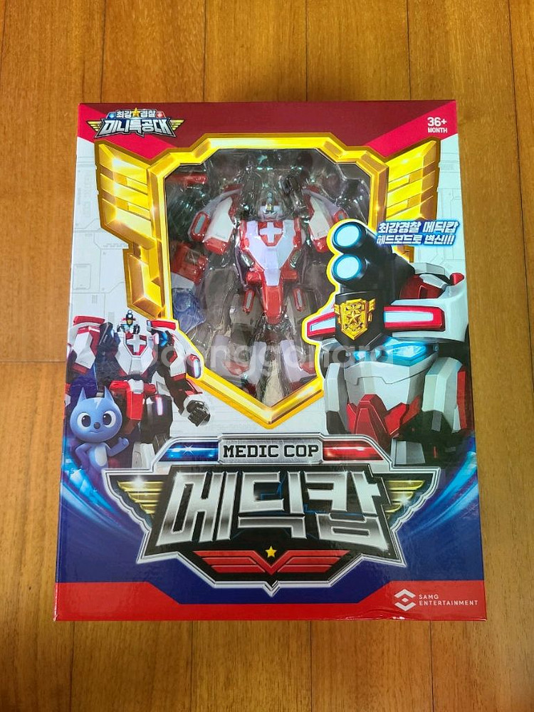최강 경찰 미니특공대 메딕캅 미개봉품--0