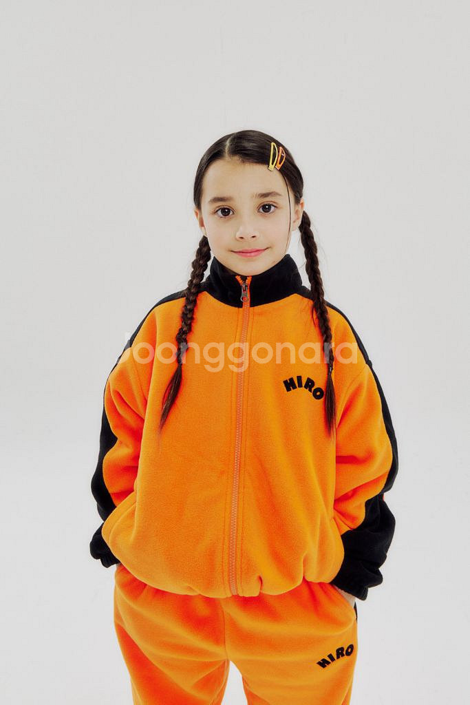 히로 멀티 플리스 셋업[오렌지 130]--3