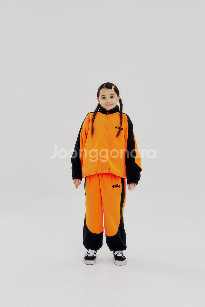 히로 멀티 플리스 셋업[오렌지 130]--4