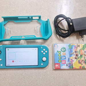 닌텐도 스위치 라이트 민트 (그립후면케이스)