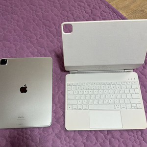 아이패드프로6세대12.9 M2 셀룰러 256GB+니케매직키보드 (신품급상태)
