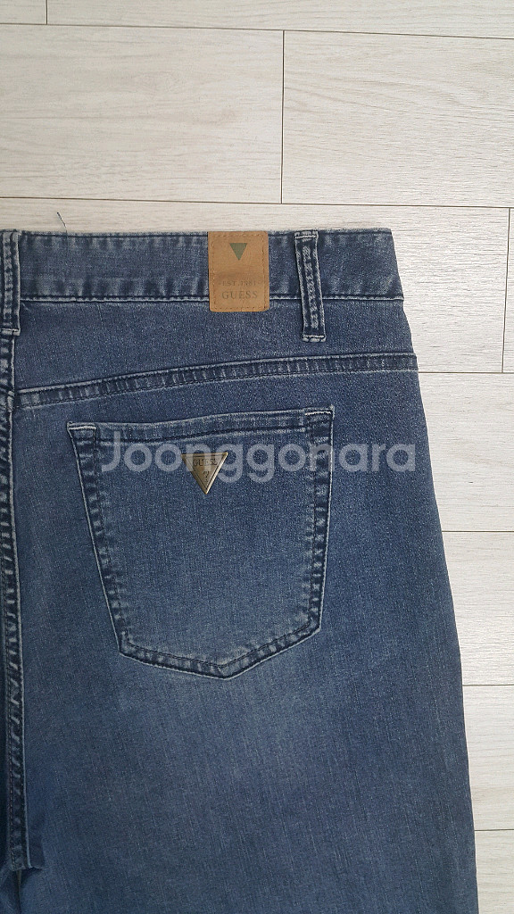 GUESS 게스(사방스판) 금장대님 34인치(No.785)드라이완료!--8