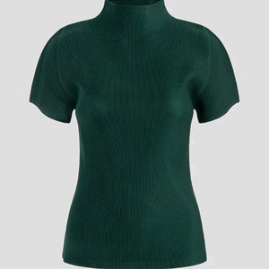 이세이미야케 플리츠플리즈 탑 6월 먼슬리 미스트 다크 그린 3사이즈