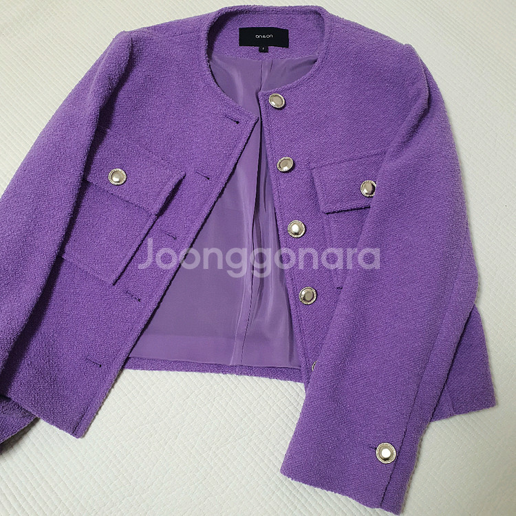 온앤온 트위드 자켓--3