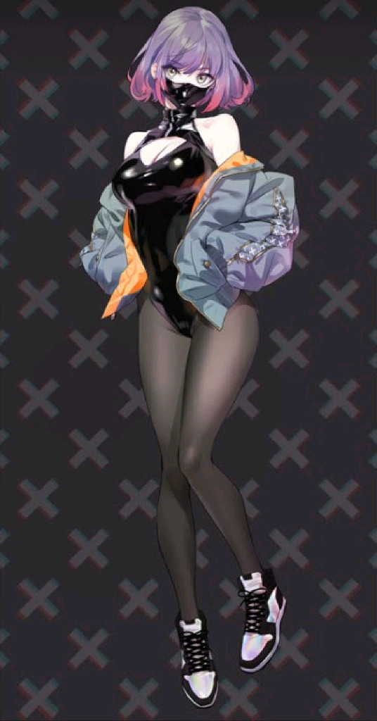 마스크걸 Luna illustration by YD 1/7 (태피 포함) 스케일 피규어--4